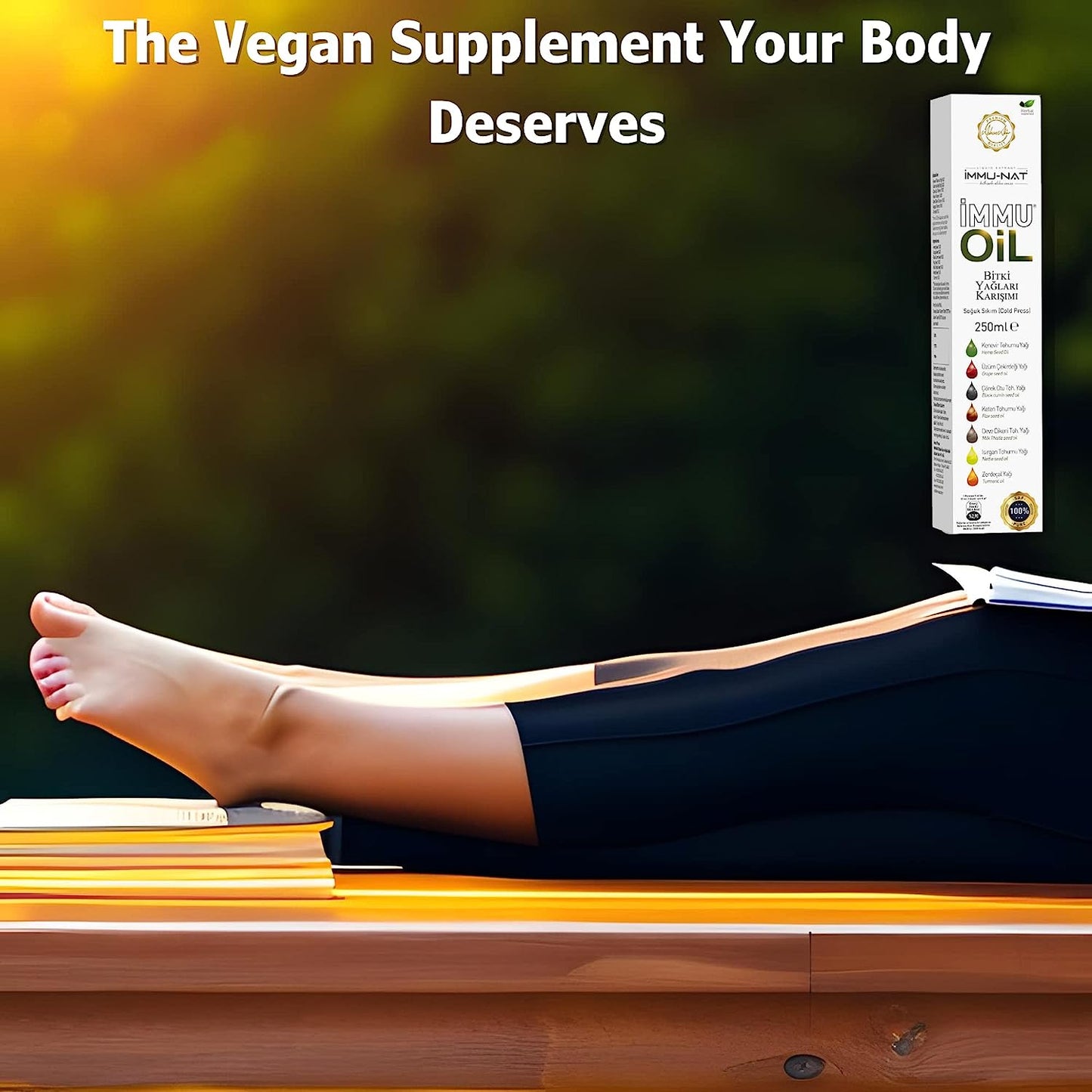 Immu-nat cold-pressed seed oils supplement - 8.50 fl oz