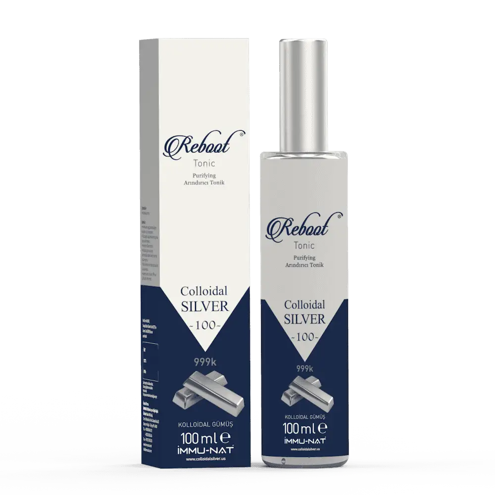 Get Soft & Alluring Skin with Reboot Colloidal Silver Refreshing Spray -  20PPM – Immu-nat