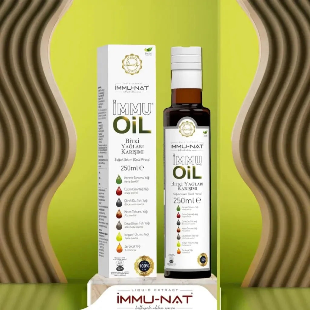 Immu-nat cold-pressed seed oils supplement - 8.50 fl oz