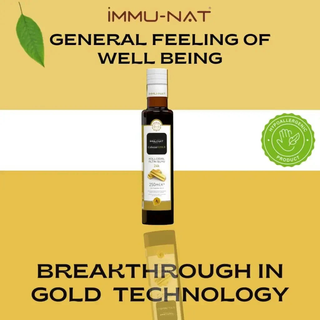 Immu-nat colloidal gold water 24k - 250