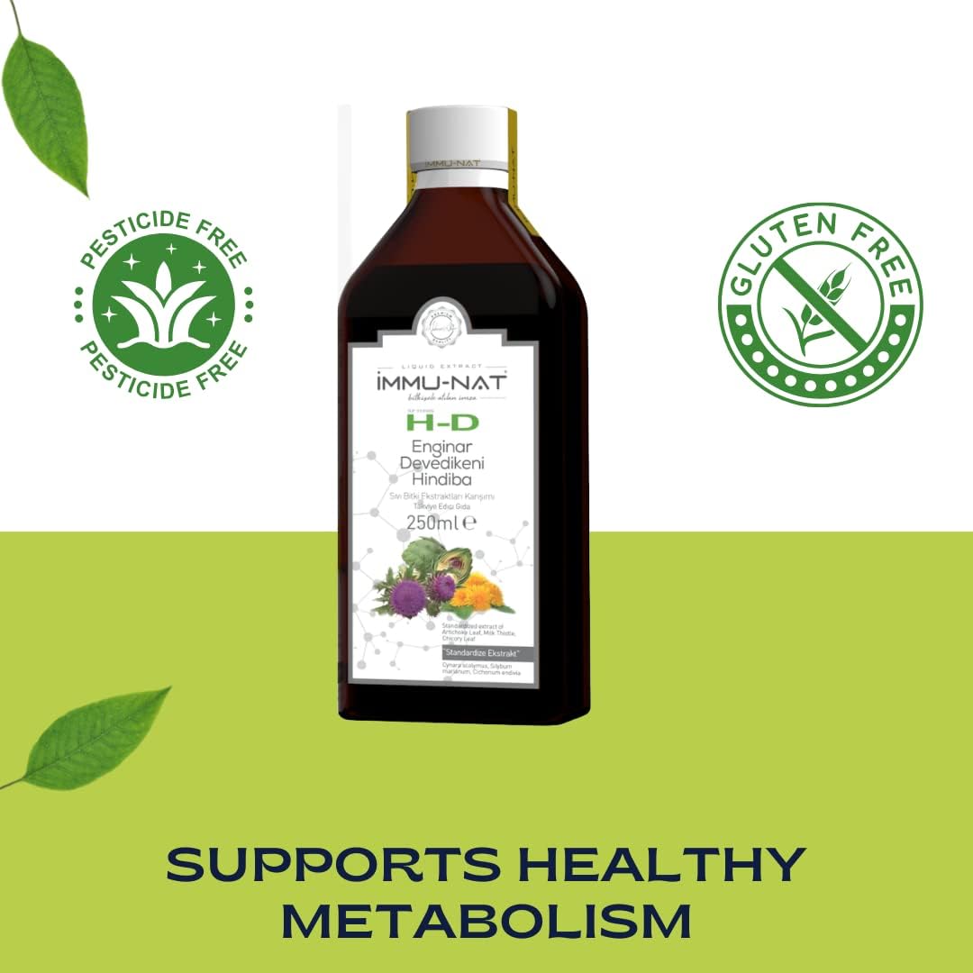 Immu-nat h-d herbal liver detox cleanse and repair - 250