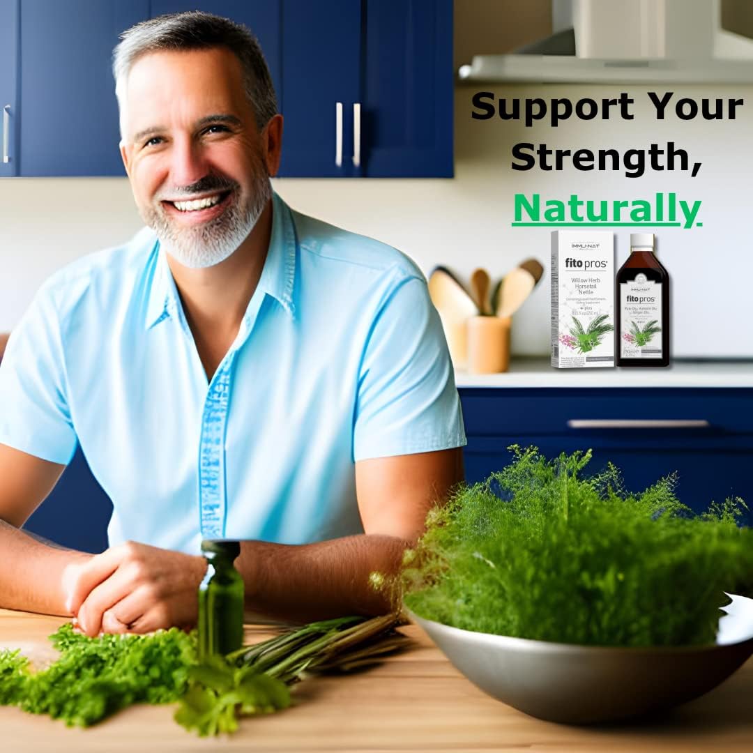 Immu-nat prostate health herbal blend supplement - 8.5 fl oz