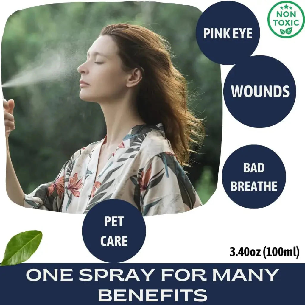 Reboot colloidal silver refreshing spray - 20ppm - 100