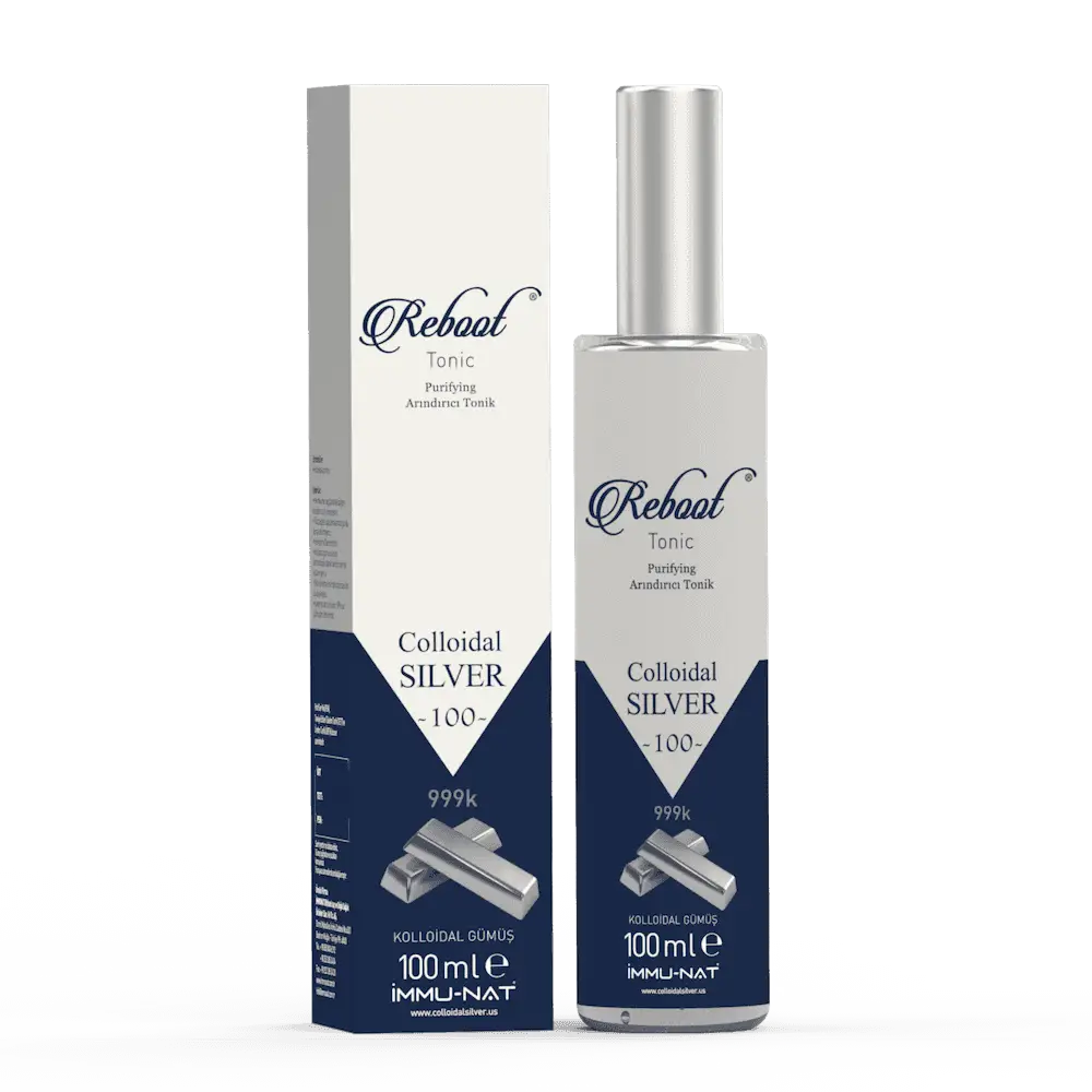 Reboot colloidal silver refreshing spray - 20ppm - 100