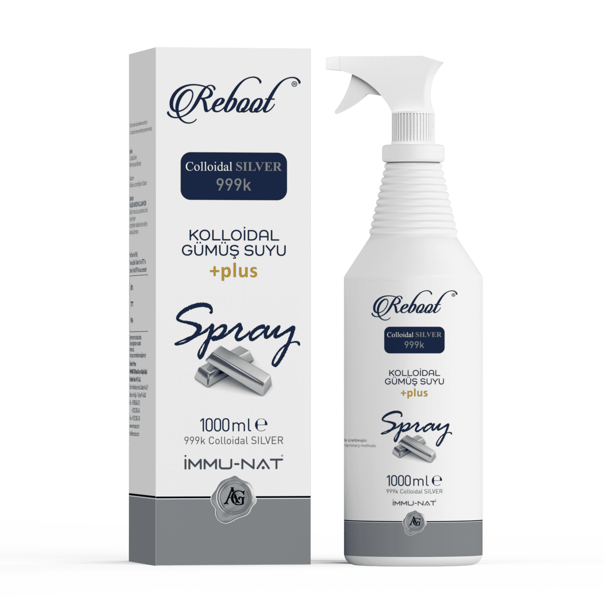 Reboot silver wound & skin care spray for dogs cats - 1000